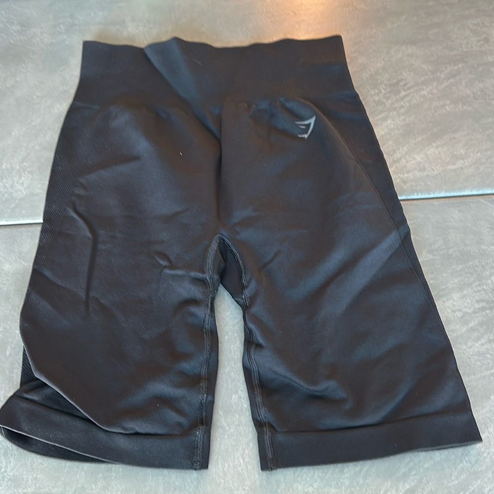 Gymshark size medium black shorts